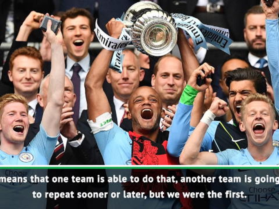 Domestic treble more difficult than winning Champions League - Guardiola