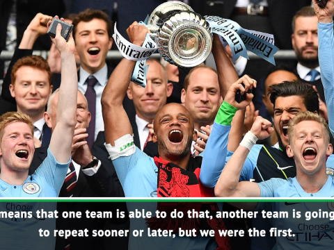 Domestic treble more difficult than winning Champions League - Guardiola