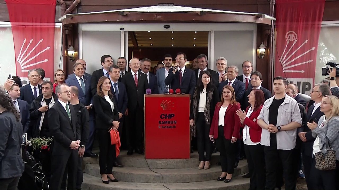 İmamoğlu: 'Bu süreç Türkiye'mizin demokrasisine verilen zararı milletçe tamir etme süreci' - SAMSUN