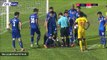 A GK in Vietnam wasted time by faking injury, but he held the ball for more than 6 seconds and conceded a free kick that led to a goal
