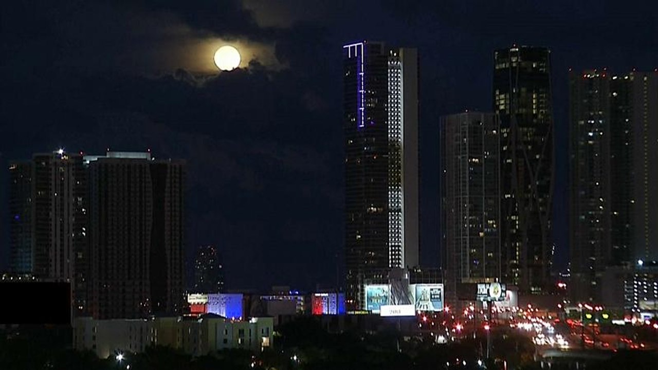 Die schönsten Bilder vom 'Blue Moon'