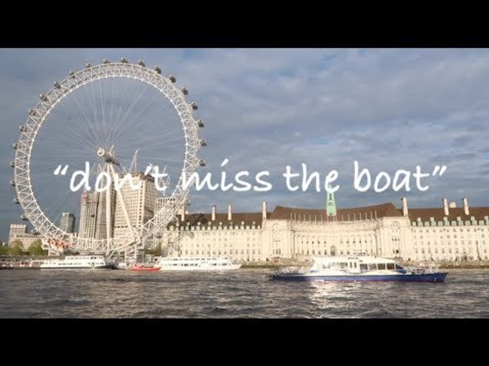 don't miss the boat