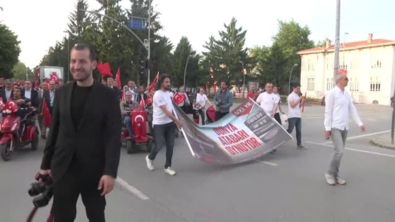 Atatürk'ün Samsun'a Çıkışının 100. Yılında "Atabarı" Oynadılar - Sakarya /