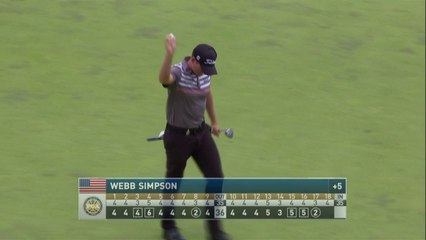 Superbe ficelle de Webb Simpson