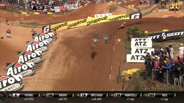 Antonio Cairoli passes Clement Desalle - MXGP Race 2 - MXGP of Portugal 2019