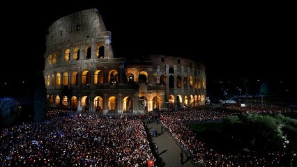 Vivir el Coliseo de Roma bajo la luz de la luna