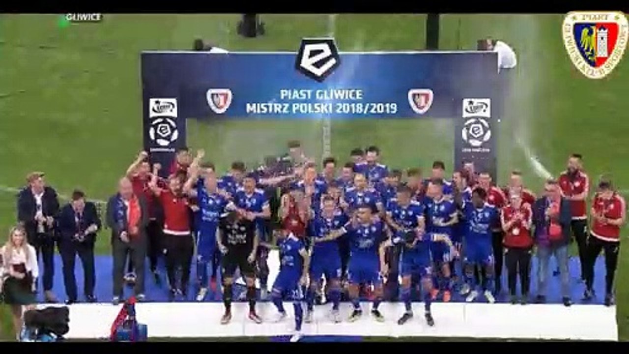 Piast Gliwice mistrzem Polski w sezonie ! 2018/19