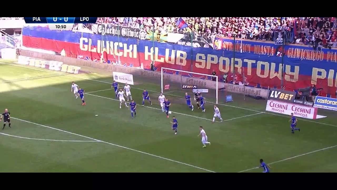 Piast Gliwice 1-0 Lech Poznań  / Skrót & Bramka (19.05.2019)