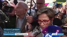 Affaire Vincent Lambert : les parents mobilisés devant l'hôpital de Reims