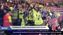 Fenerbahçeli taraftarlar Anadolu Efes'i yalnız bırakmadı!