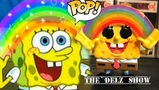 SPONGEBOB SQUAREPANTS RAINBOW FUNKO POP DETAILED LOOK REVIEW UNBOXING - video dailymotion