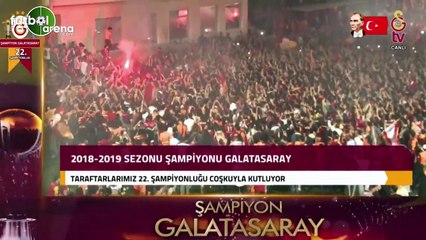 Florya'da şampiyonluk coşkusu