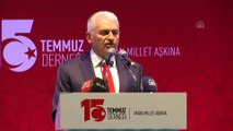 Binali Yıldırım, 15 Temmuz gazisi ve şehit yakınlarıyla iftarda - İSTANBUL