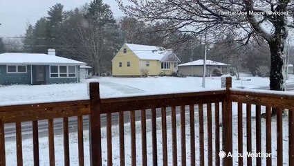 We are still talking about snow heading into late-May