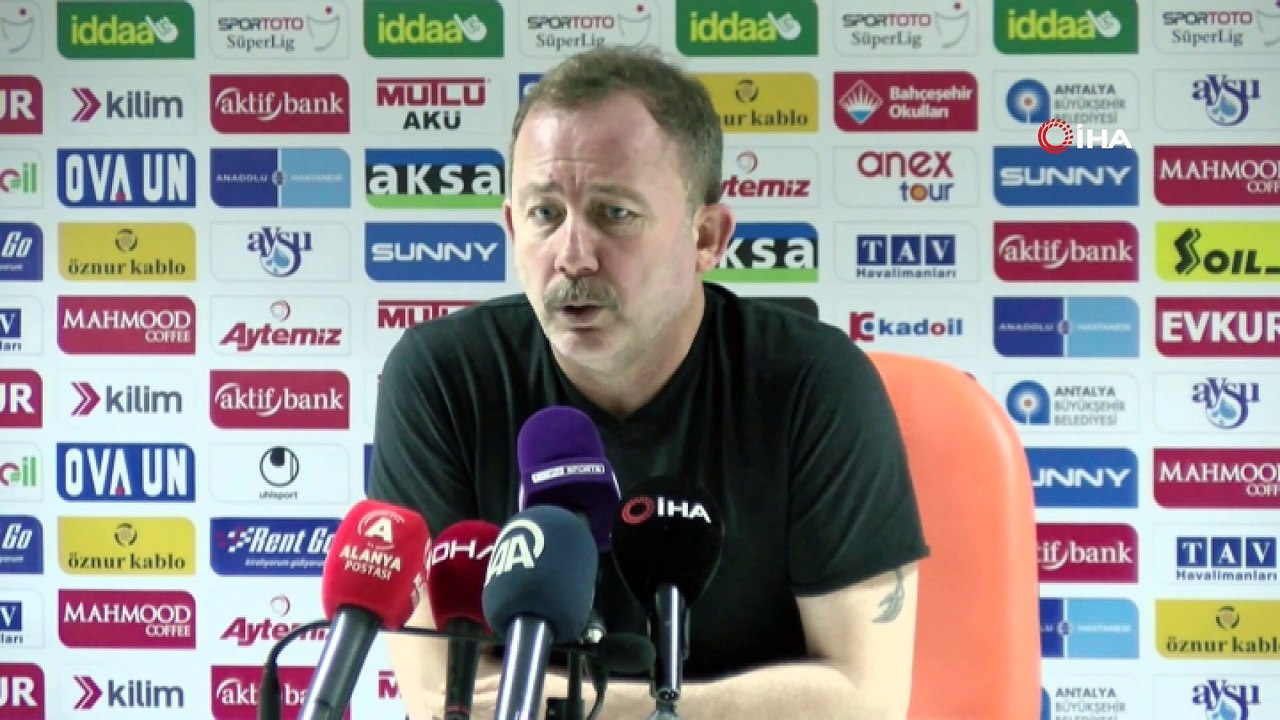 Sergen Yalçın: ”Bana göre denk bir müsabakaydı”