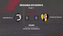 Resumen partido entre Unionistas CF y Rápido de Bouzas Jornada 38 Segunda División B