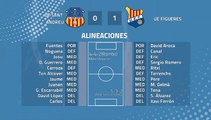 Resumen partido entre UE Sant Andreu y UE Figueres Jornada 42 Tercera División