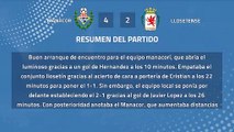 Resumen partido entre Manacor y Llosetense Jornada 42 Tercera División