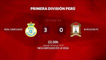 Resumen partido entre Real Garcilaso y Ayacucho FC Jornada 14 Apertura Perú - Liga 1