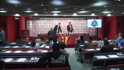 Basketbolda Maçın Ardından - Ergin Ataman (1) - Vitoria