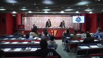 Basketbolda maçın ardından - Ergin Ataman (1) - VİTORİA-GASTEİZ