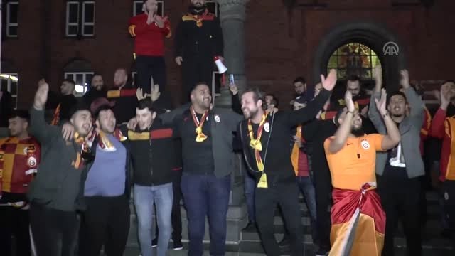 Danimarka'da Galatasaray'ın Şampiyonluk Kutlaması - Kopenhag