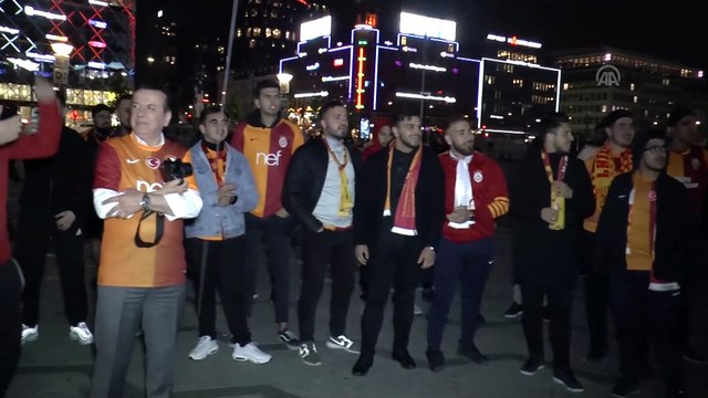 Danimarka'da Galatasaray'ın şampiyonluk kutlaması - KOPENHAG