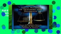 Full E-book Legal Rights of Teachers and Students  For Online