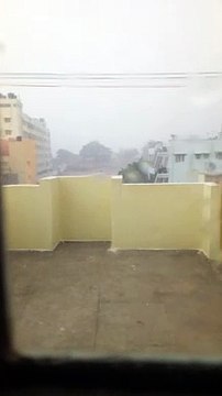 Heavy rain in Bangalore