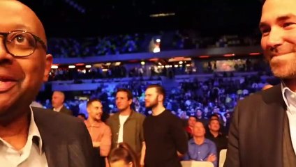 'MAKE ANTHONY JOSHUA v DEONTAY WILDER' - HOWARD THE HALIFAX MAN TURNS UP & URGES EDDIE HEARN