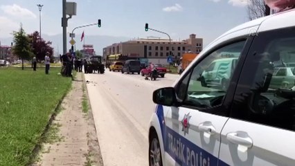 Traktör ile motosiklet çarpıştı: 1 ölü - DÜZCE