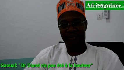 Ousmane Gaoual: "nous sommes en ordre de bataille..."