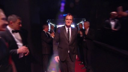 Accueil de Quentin Tarantino dans le Palais des Festivals - Cannes 2019
