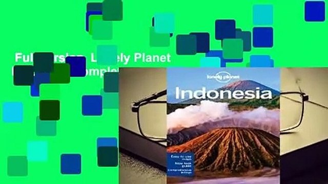 Full version Lonely Planet Indonesia Complete