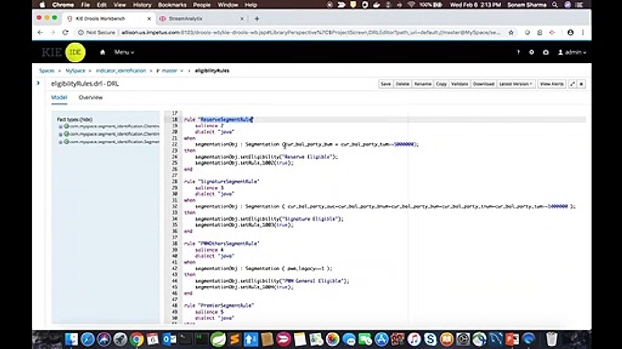 Impetus_StreamAnalytix_Drools_Integration