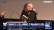 Touché au cœur, Alain Delon fond en larmes lors de sa remise de la Palme d'honneur