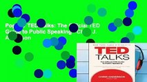 Popular TED Talks: The Official TED Guide to Public Speaking - Chris J. Anderson