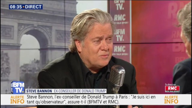 Pour Steve Bannon, la France représente un intérêt particulier , en particulier Marine Le Pen