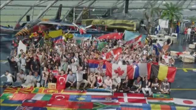 Salzburgo acoge el Campeonato Mundial de Aviones de Papel