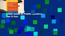 Trial New Releases  A Pocket Guide to Public Speaking by Dan O Hair