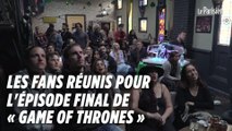 Les fans réunis pour l'épisode final de « Game of Thrones »