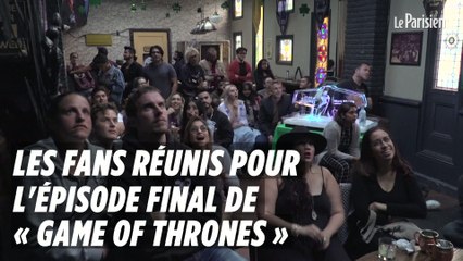 Download Video: Les fans réunis pour l'épisode final de « Game of Thrones »