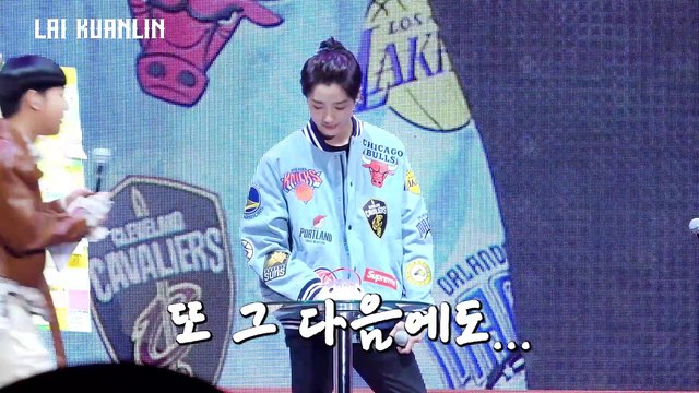 라이관린(LAI KUANLIN) - 2019 Fan Meeting [Good Feeling] In BANGKOK Behind