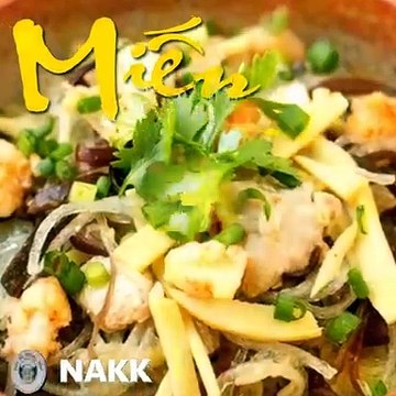 Cách làm món MIẾN XÀO MĂNG càng ăn càng giảm cân