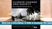 Full E-book Climate Change and Society: Sociological Perspectives  For Full