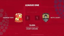Resumen partido entre Swindon Town y Notts County Jornada 46 League Two