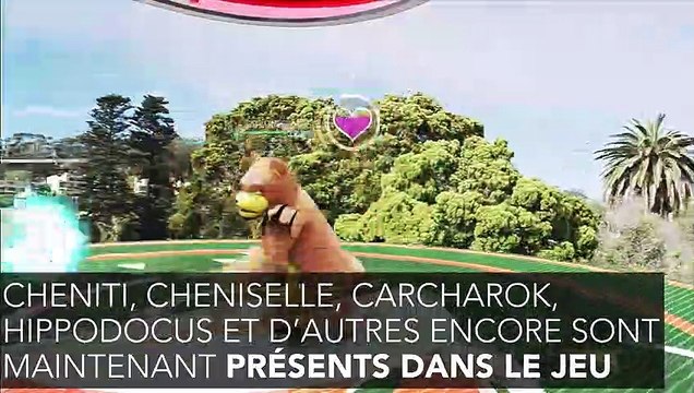 Pokémon Go : vous pouvez capturer de nouveaux Pokémon de 4ème génération !