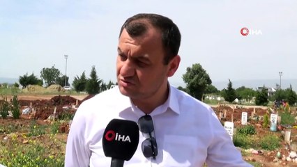 Böyle vicdansızlık görülmedi: Mezarı balyozla yıktılar