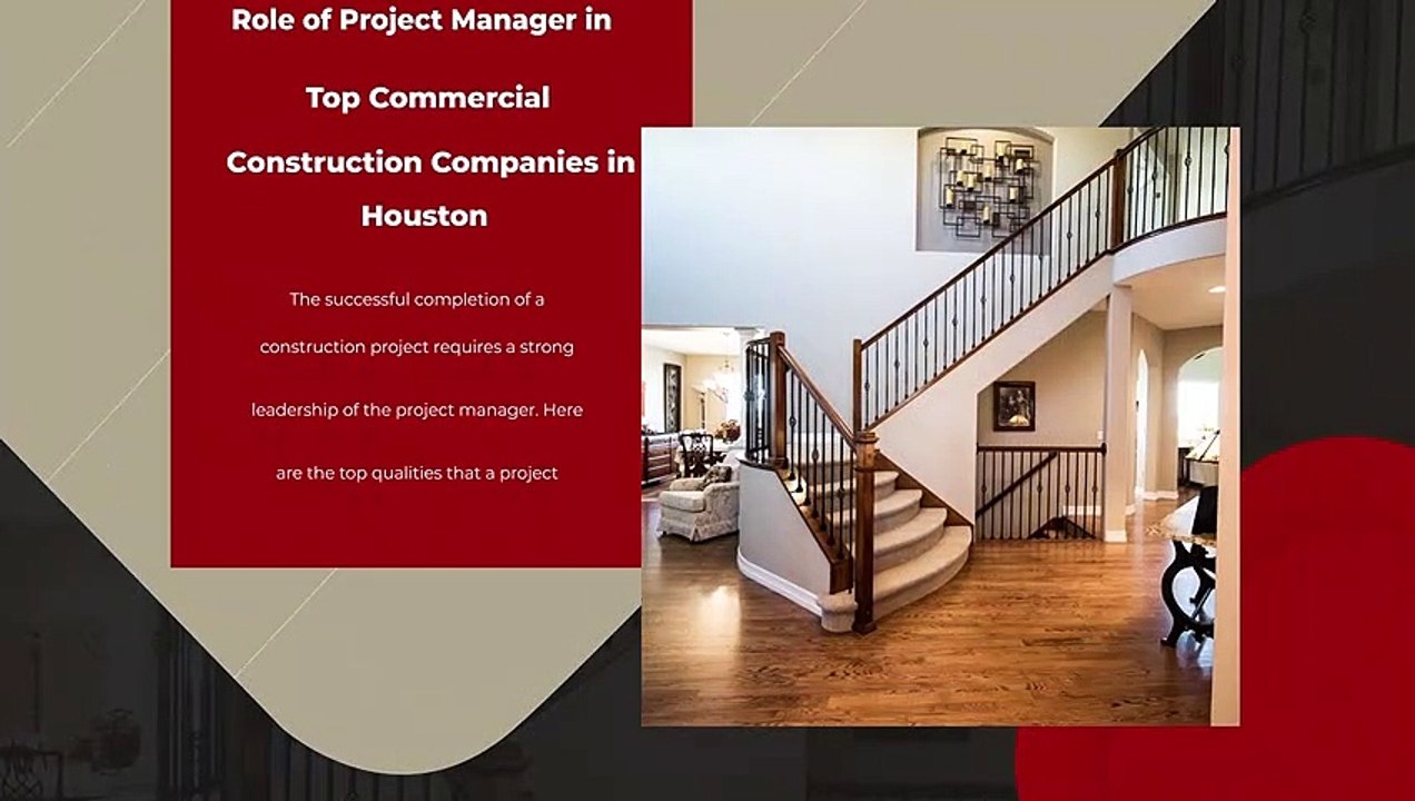 Role of Project Manager in Top Commercial Construction Companies in Houston