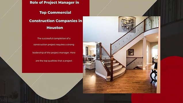Role of Project Manager in Top Commercial Construction Companies in Houston
